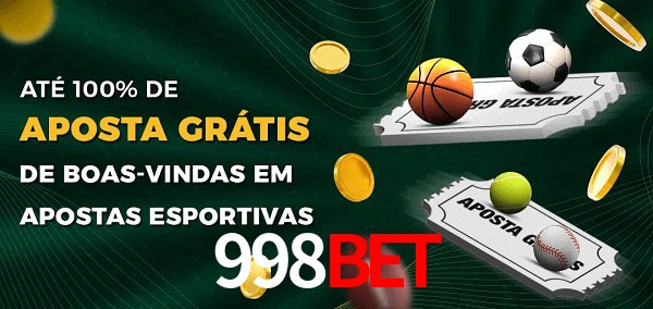 998bet Ate 100% de Aposta Gratis